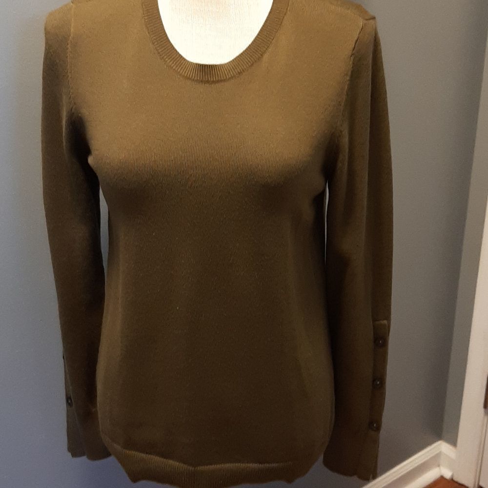 Loft Olive Green Sweater.
